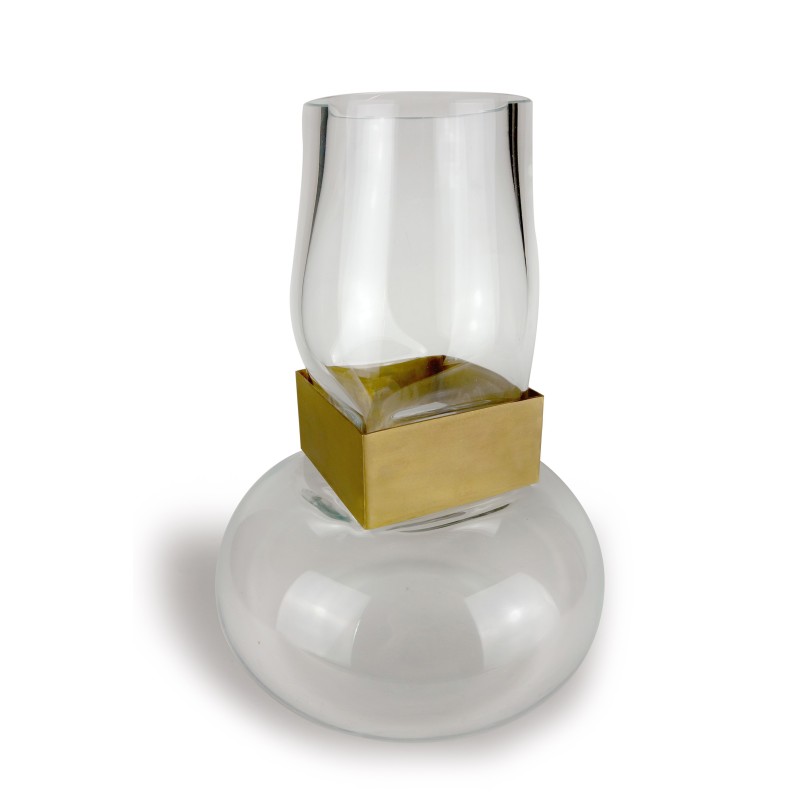 Vase Square Gold