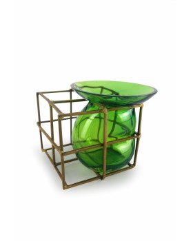Trapped small vase