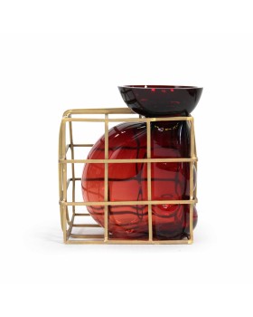 Trapped big vase