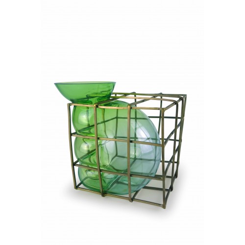 Trapped big vase