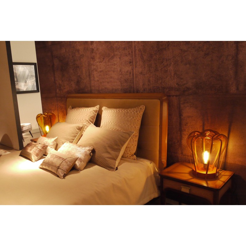 Lampe HELIUM Double Noir/ Couleur