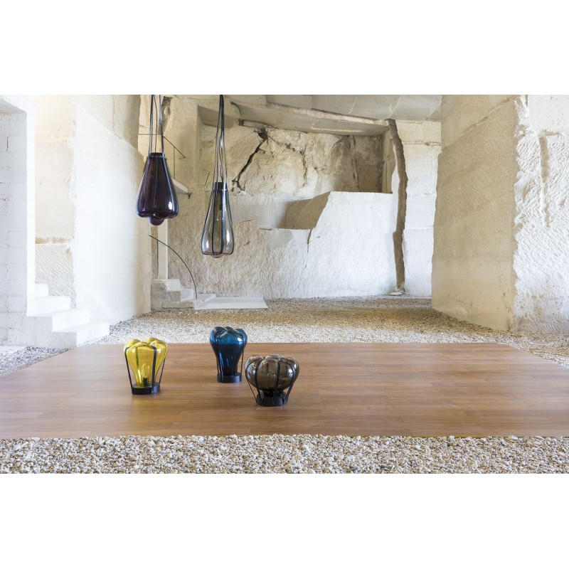 Lampe HELIUM Double Noir/ Couleur
