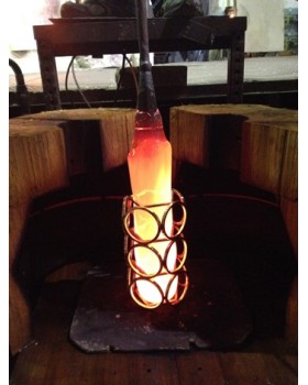 Vase CIRCLE Black & Gold