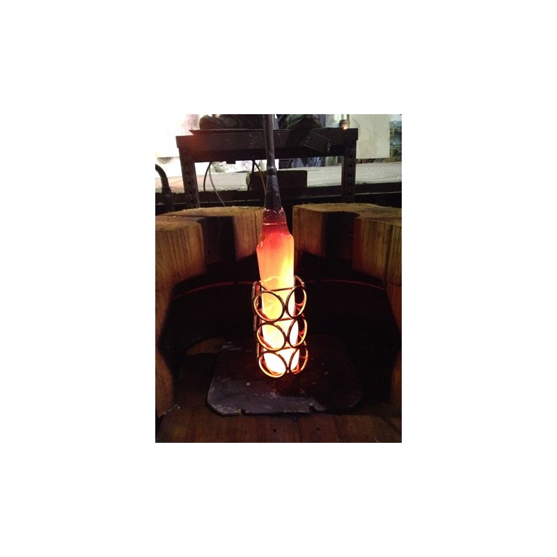 Vase CIRCLE Black & Gold