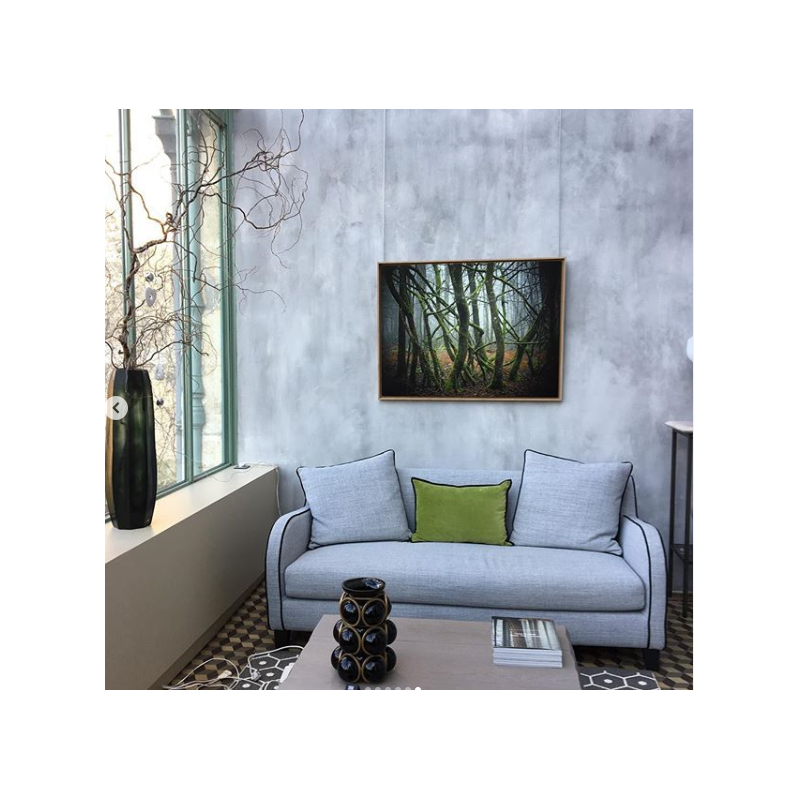 Vase CIRCLE Black & Gold