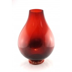 Vase CALEBASSE grenat