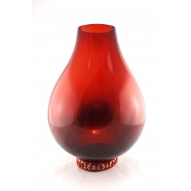 Vase CALEBASSE grenat