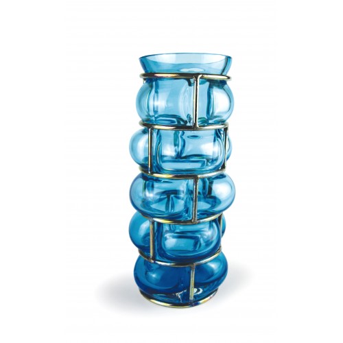 Vase BRICK Ice blue