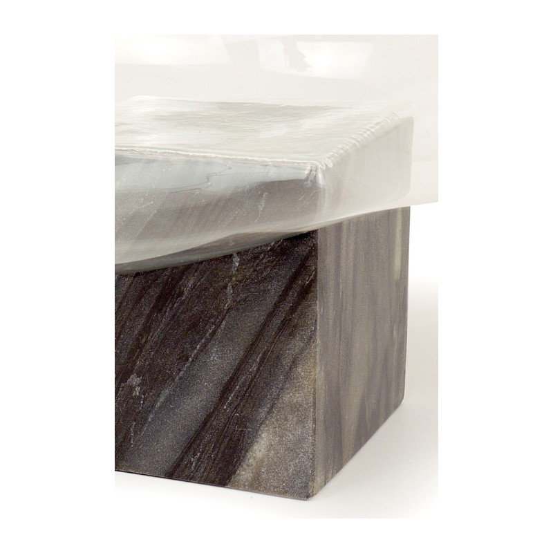 GRAVITY CUBE Coupe Marbre Gris