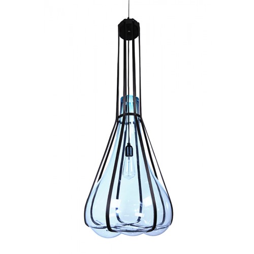 Lampe HELIUM Suspension Noir/ Couleur