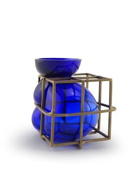 Trapped small vase