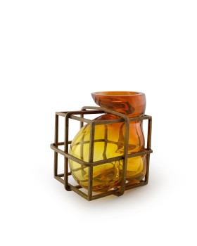 Trapped small vase