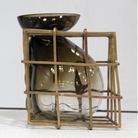 Trapped big vase