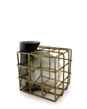 Trapped big vase