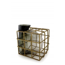 Trapped big vase