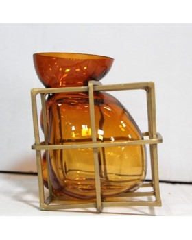 Trapped small vase