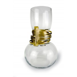 Vase STRIPE Smoke