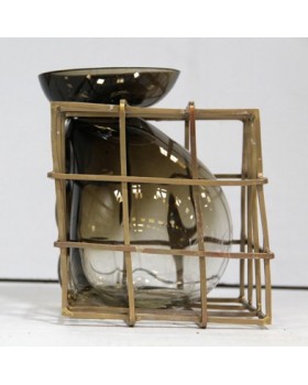 Trapped big vase