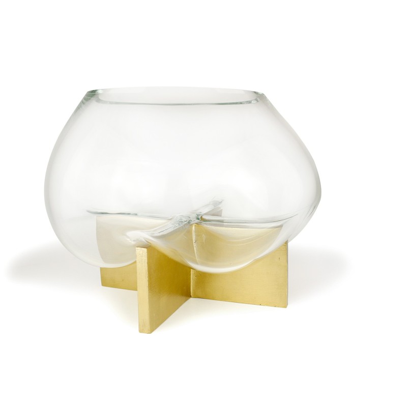 GRAVITY CROSS Dish Marbre Gris