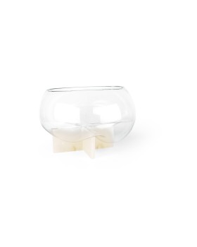 GRAVITY CROSS Dish Marbre Gris