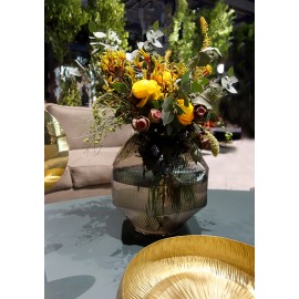 TRACE Round Vase