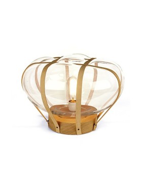 Lampe HELIUM Double Noir/ Couleur